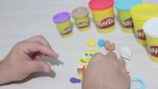Play Doh Oyun Hamuru ile SüngerBob Yapımı