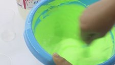 Tıraş Köpüğünden DEV Slime Nasıl Yapılır