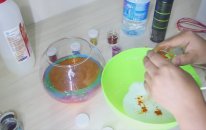 Traş Köpüğünden Slime Yapımı - Rengarenk Fanus Slime