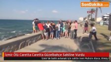 İzmir Ölü Caretta Caretta Güzelbahçe Sahiline Vurdu