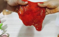Tutkalsız Slime Yapımı - Gerçek Slime ile Bardak Kaplama
