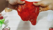 Tutkalsız Slime Yapımı - Gerçek Slime ile Bardak Kaplama