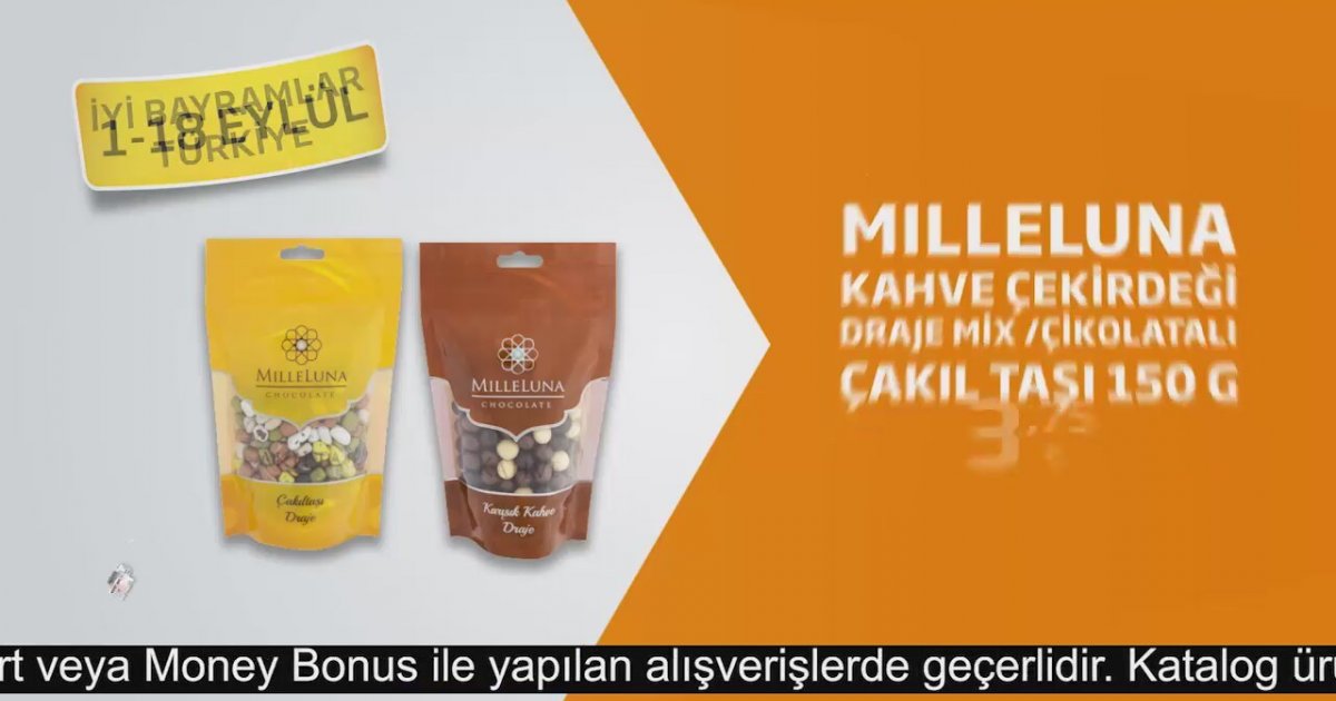 Milleluna Kahve Çekirdeği Draje Mix ve Çikolatalı Çakıltaşı İndirimli