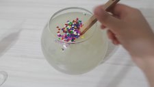 Gerçek Slime - Fanus İçinde Kalpler ve Boncuklar