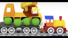 TREN KAZASINDA DÖKÜLEN MEYVELER - Dört küçük araba yardımıyla raylarda