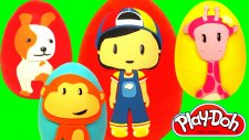 Pepee ve Hayvan Dostları 4 Sürpriz Yumurta Oyun Hamuru - Pepee Oyuncakları LPS Fashems