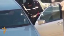 Çok Yoğun Çalışan Azeri Trafik Polisleri