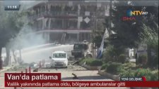 Van'da Ak Parti Binası İle Valilik Arasında Patlama