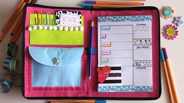 Kendin Yap Planlayıcı / Dıy Planner / Okula Dönüş