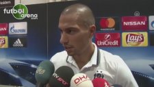 Quaresma ve Gökhan İnler'in Benfica maçı sonrası açıklamaları