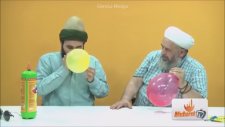 Helyum Gazı Çekip İlahi Okumak!