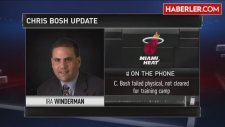 Chris Bosh'un Durumu İyiye Gitmiyor