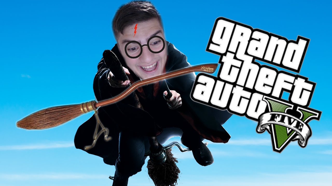 Harry Potter'ın Uçan Süpürgesi - Gta V Modları - Burak 