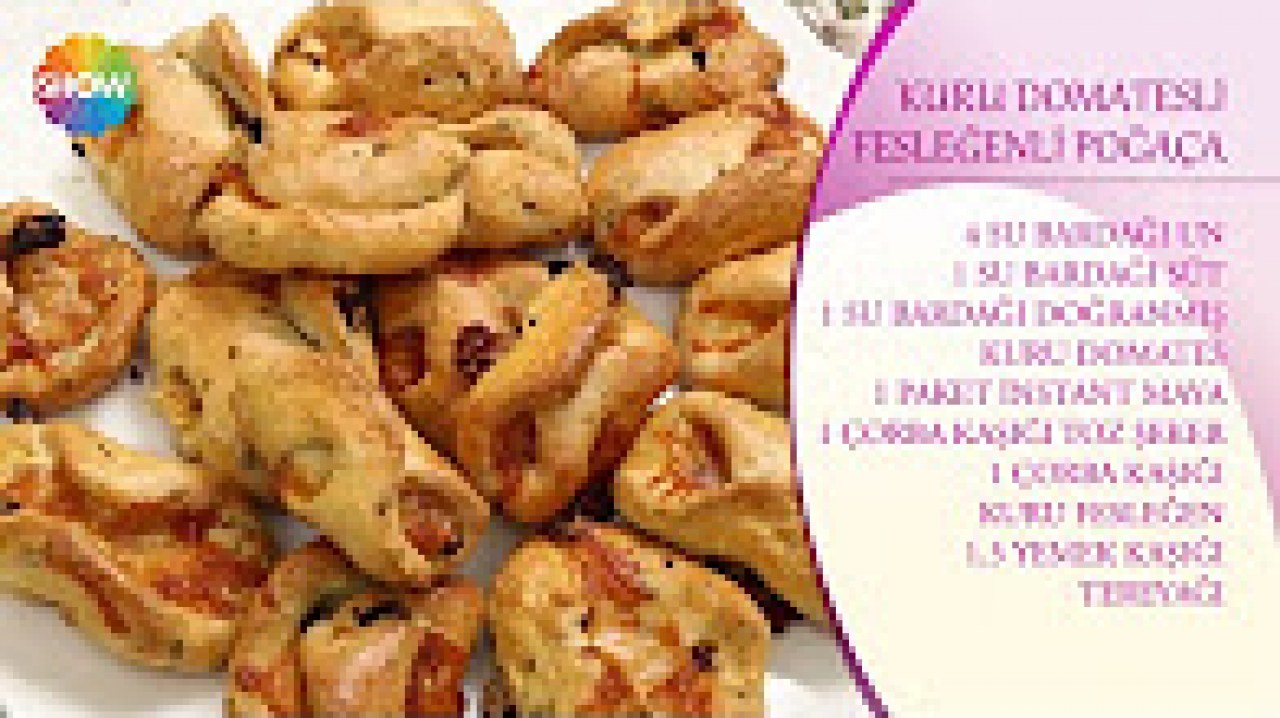 Fesleğenli Kurabiye Fesleğenli Kurabiye
