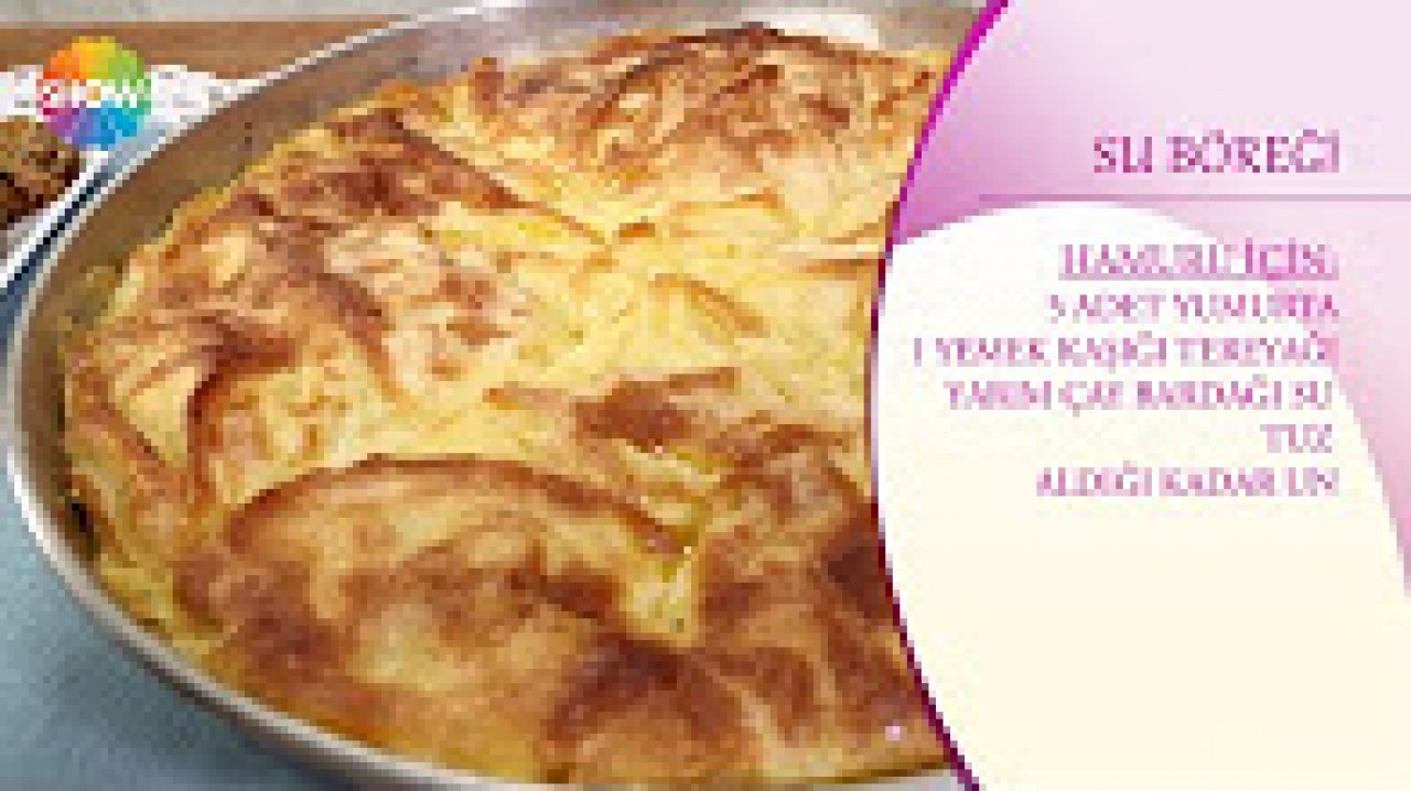 KOLAY SU BÖREĞİ TARİFİ KOLAY SU BÖREĞİ TARİFİ
