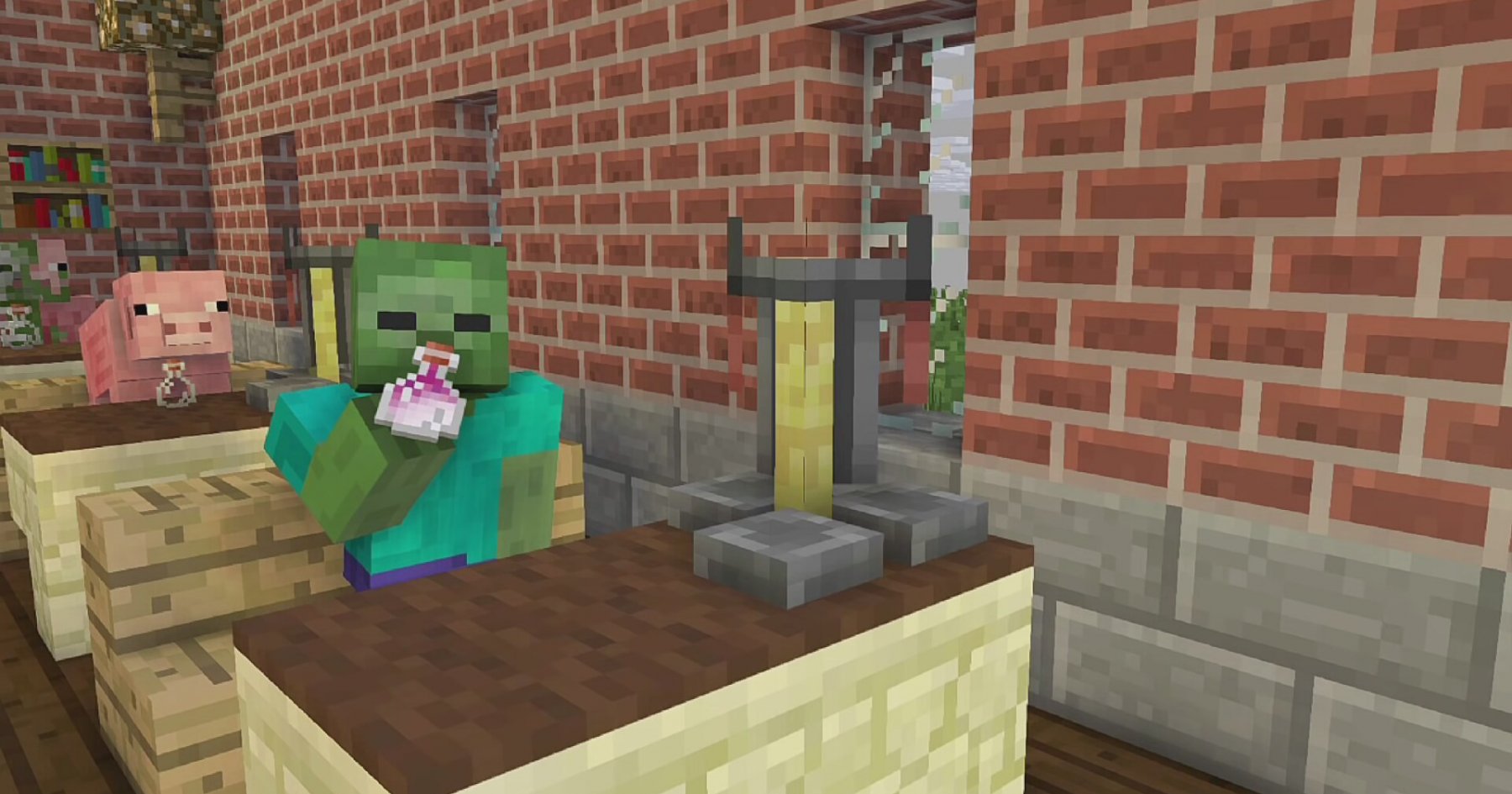 Ucubeler Okulu: İksir Yapma - Minecraft Türkçe Animasyon 