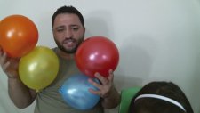 Canlı Yayında Balonlar İle Yaptığımız Challenge - Soru Cevap