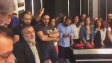 Polis İMC TV'nin Stüdyosuna Girdi ve Yayını Durdurdu