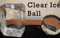 Clear Ice Ball from Better Cocktails at Home
