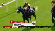 Jokey Ömer Kaya’nın Düşme Anı