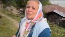 Ordu Mesudiye'de Askerlere Üzüm ve Ekmek İkram Eden Teyze