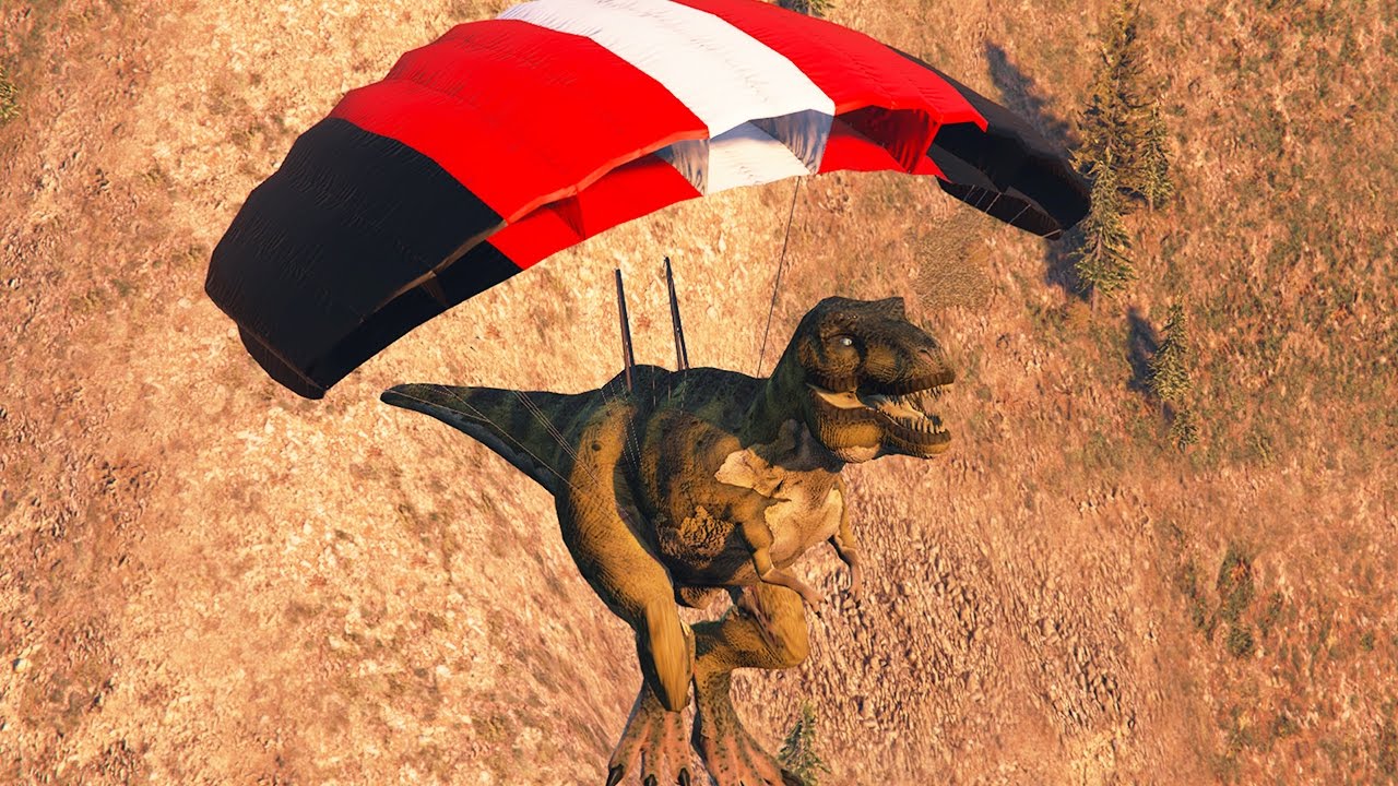 T-Rex Modu !! (Gta 5)  İzlesene.com