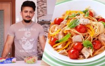 Hızlı kas gelişimi için protein diyeti: Ton Balıklı Makarna
