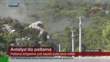 Antalya'daki Roketli Saldırıdan İlk Görüntüler (14 Ekim 2016 Cuma)