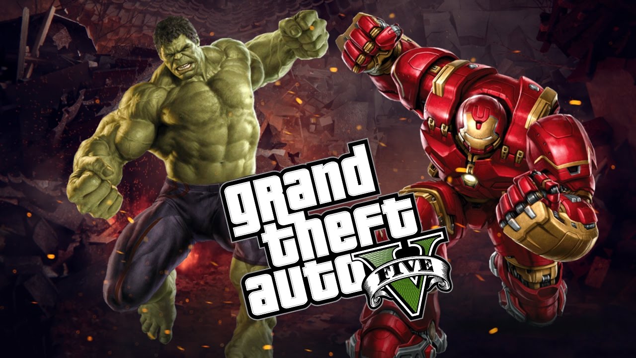 Hulk Vs Hulkbuster! - Gta V Modları - Burak Oyunda 