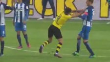 Emre Mor Kırmızı Kart Gördü - Borussia Dortmund-Hertha Berlin (14 Ekim 2016)