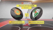 Euroleague Maç Özeti : Panathinaikos Superfoods Athens-Zalgiris Kaunas
