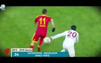Kayserispor-İnegölspor (Deniz Türünç) ZTK 2015-2016 Sezonu En Güzel 100 Gol