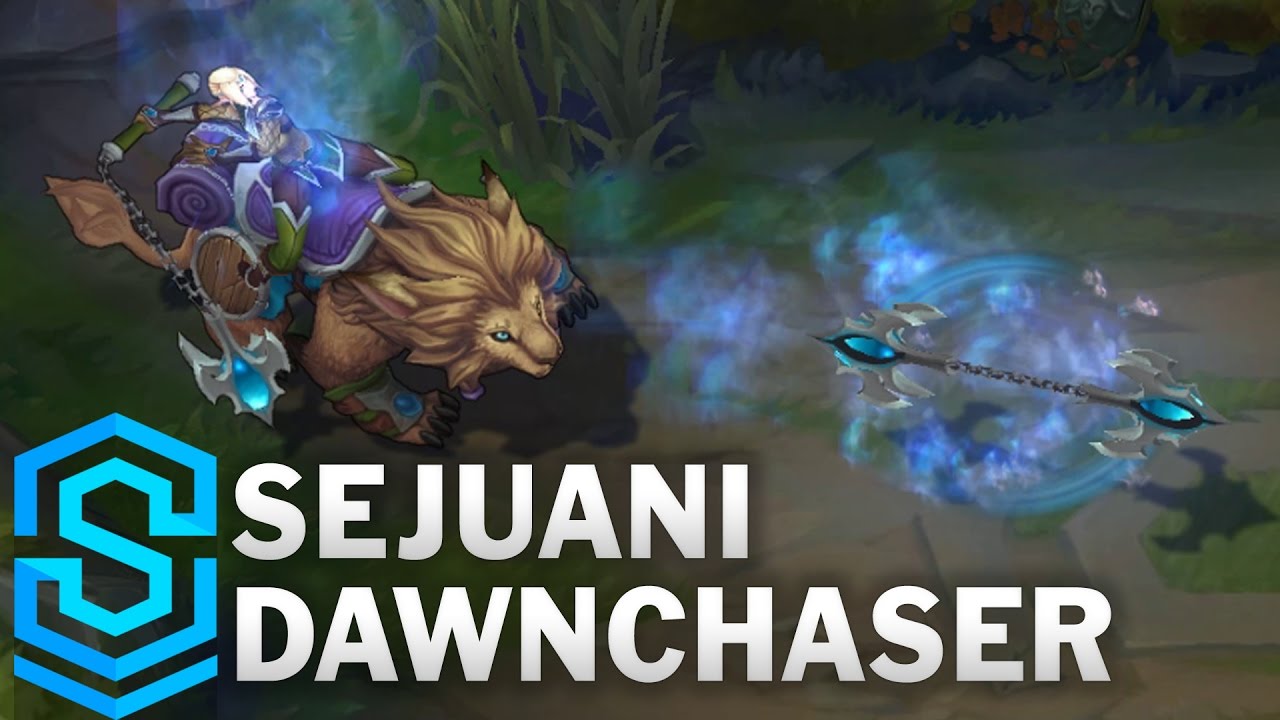 Sejuani Dawnchaser Skin Spotlight - Pre-Release - Lol 