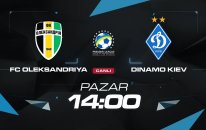 Ukrayna Premier Ligi A Spor’da! Oleksandriya-Dinamo Kiev Maçı 23 Ekim Pazar Saat 14:00'da