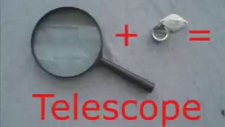Pet Şişe Ve Büyüteçle Yapılabilecek Basit Bir Teleskop