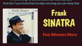 Frank Sinatra - Five Minutes More Frank Sinatra - Five Minutes More