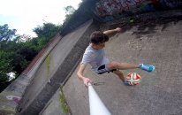 Gopro: Selfie Stick Soccer Skills With Kieran Brown
