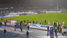 Pescara - Atalanta Maçı Oynanırken Deprem Oldu