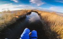 Parajet Reflections At Salt Lake