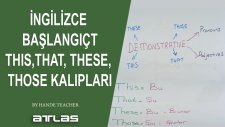 İngilizce Başlangıç-This-That-These-Those | Atlas Yayınları