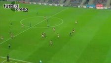 Konyasporlu Dimitar Rangelov'un Braga'ya attığı gol