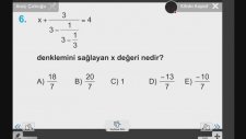9.sınıf İleri Matematik Birinci Dereceden Denklemler Ve Eşitsizlikler Ders-5 (2016-2017) Yeni