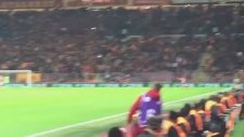 Galatasaray 1-0 Medipol Başakşehir Gol: Sinan Gümüş (Tribün Çekimi)
