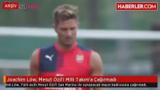 Joachim Löw, Mesut Özil'i Milli Takım'a Çağırmadı
