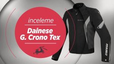 Dainese G. Crono Tex (Sarı) - Motosiklet Mont İncelemesi | season motorcycle jacket