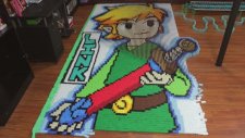 78,175 Domino Taşıyla Zelda Karakteri Yapmak