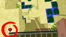 Minecraft'ta 1 Kalple Hayatta Kalmak
