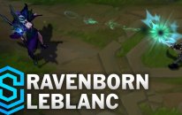 Ravenborn LeBlanc Skin Spotlight - Assassin Update 2016 - Lol Kostümleri