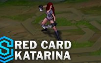 Red Card Katarina Skin Spotlight - Assassin Update 2016 - Lol Kostümleri