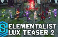 Elementalist Lux Gameplay Teaser - Ultimate Skin - Lol Kostümleri